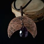 Lunula z ametystem - lunula