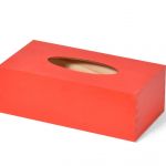 Chustecznik-pudełko na chusteczki Czerwony - 