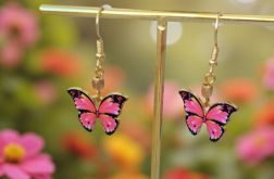 Różowe motyle