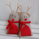 Rudolfy w szalikach - 