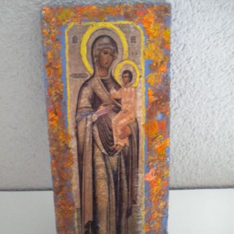 Matka Boża z dzieciątkiem- ikona