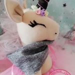Różowy Jednorożec bawełny unicorn - Jednorożec