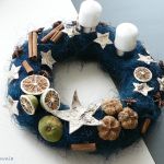 Świąteczny wieniec obfitości - 