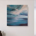 Morze-obraz akrylowy formatu 80/80 cm  - 