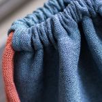 Turkusowy workoplecak z plecionki - 