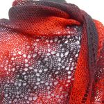 Ciepła wełniana chusta  - 