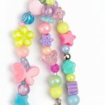 Pastelowy breloczek z jednorożcem - 