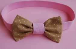 Opaska niemowlęca - PasteLOVE beżowe