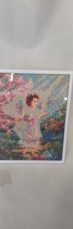 Obrazek diamentowy 15x20cm ANIOŁEK