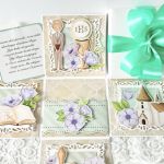 Pamiątka I Komunii Św. - dla chłopca - Pudełeczko na prezent