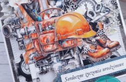 Kartka urodzinowa dla hydraulika, męska kartka urodzinowa