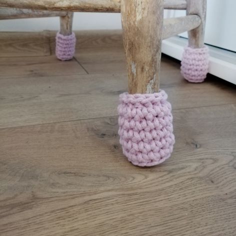 Podkładki pod krzesła ,osłonki 4szt,okrągłe