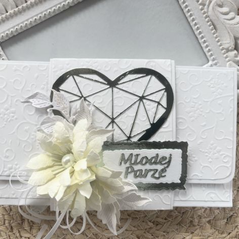 216,Kartka kopertówka dla młodej pary