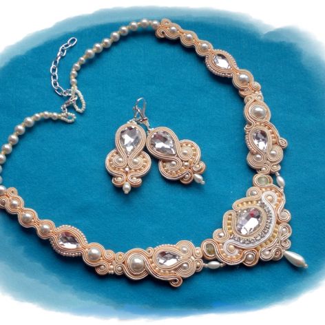 Komplet  sutasz Ivory & Morela Zamówienie dla Marty