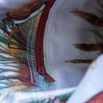 Szaro-różowa listonoszka z kominem baranek - 