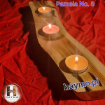 Świecznik stary dąb smukły sęk Pamela No. 8 - 
