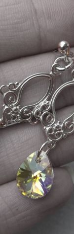 Ornament Anielski -Crystal AB