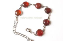 Bransoletka z karneolem