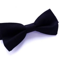 Muszka mucha męska - czarna - Fabricate