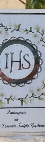 Zaproszenie na Komunię nr.4