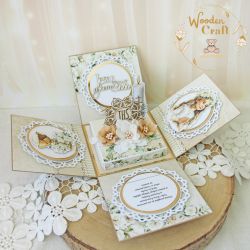 Exploding box komunijny kartka "SimpleStory4"