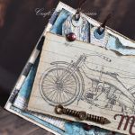 Moc życzeń - z motocyklem - Motor steampunk - detal I