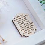 Aniołek na komunię | Pamiątka Komunijna duża - 