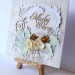 Kartka ślubna beżowa 180813 - 