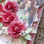 Kartka z rudą panią - Z boku