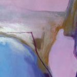 Abstrakcja -obraz akrylowy -formatu 60x60 cm. - 