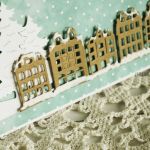 Kartka świąteczna z ośnieżonymi domkami, 337 - 