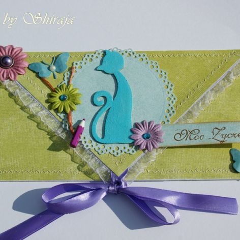 Kartka - kocie sprawy- Rezerwacja dla p. Oli