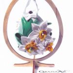 Wstążkowe Jajko Wielkanocne - 