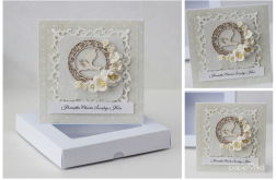 Kartka i pudełko na chrzest 12