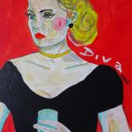 obraz olejny Grace Kelly księżna Monako - 