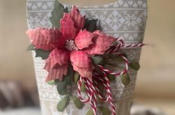 055,pudełeczko na prezent świąteczny ,mikołajkowy