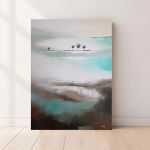 Drzewa-obraz akrylowy formatu 80x60 cm - 