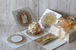 Pudełko niespodzianka z okazji ślubu