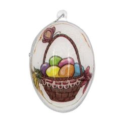 Jajko Akrylowe Dekoracyjne na Wielkanoc - Wesołych Świąt