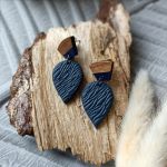 „ODETTE” kolczyki z glinki polimerowej - „ODETTE” kolczyki z glinki polimerowej