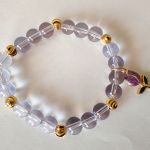 Bransoletka z tulipanem - Bransoletka z zawieszką kwiat