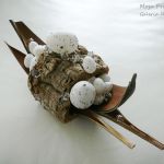 Gniazdo ukryte w korze - 