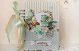 Przepiśnik prezent Dzień Babci "Mint" GOTOWY