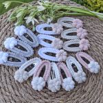 Spinka do włosów handmade ecru/beż - 