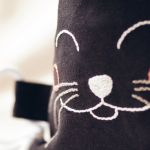 Czarny kocur dziecięcy workoplecak mini I - 