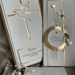 Kartka Komunijna w pudełku z kopertą! Duży format! Premium!  - 