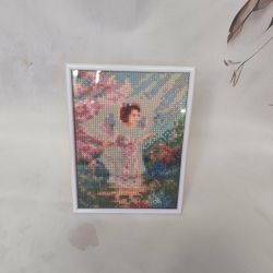 Obrazek diamentowy 15x20cm ANIOŁEK