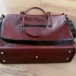 Torba na codzień typu Tote Rivena Vercci  Birck-Red - Birck -Red