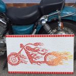Mozaika unikat motocykl motor - Unikat