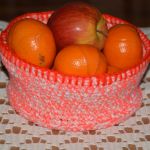 Szydełkowy koszyk na owoce (2) - 